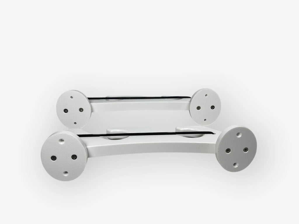 2 Rod Holder for Universal Use (12 5/8in x 3in) - Poly, White