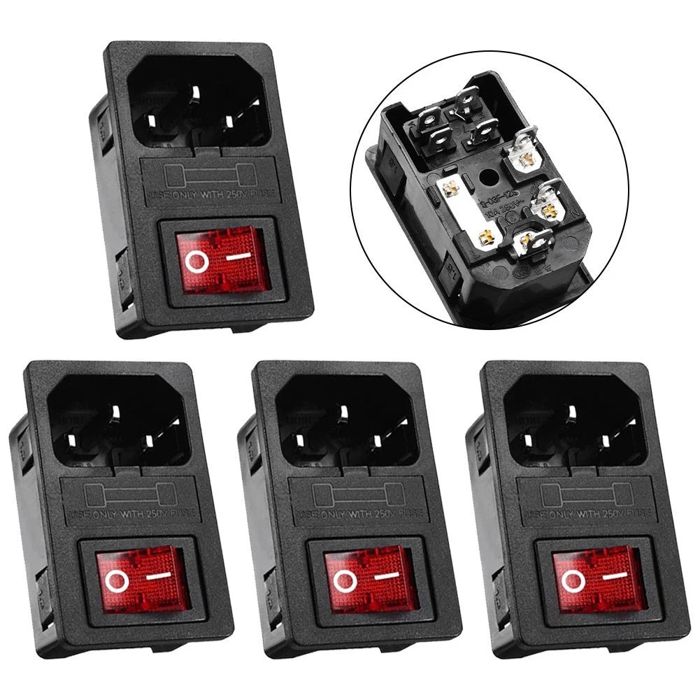 Power Socket Fuse Switch for