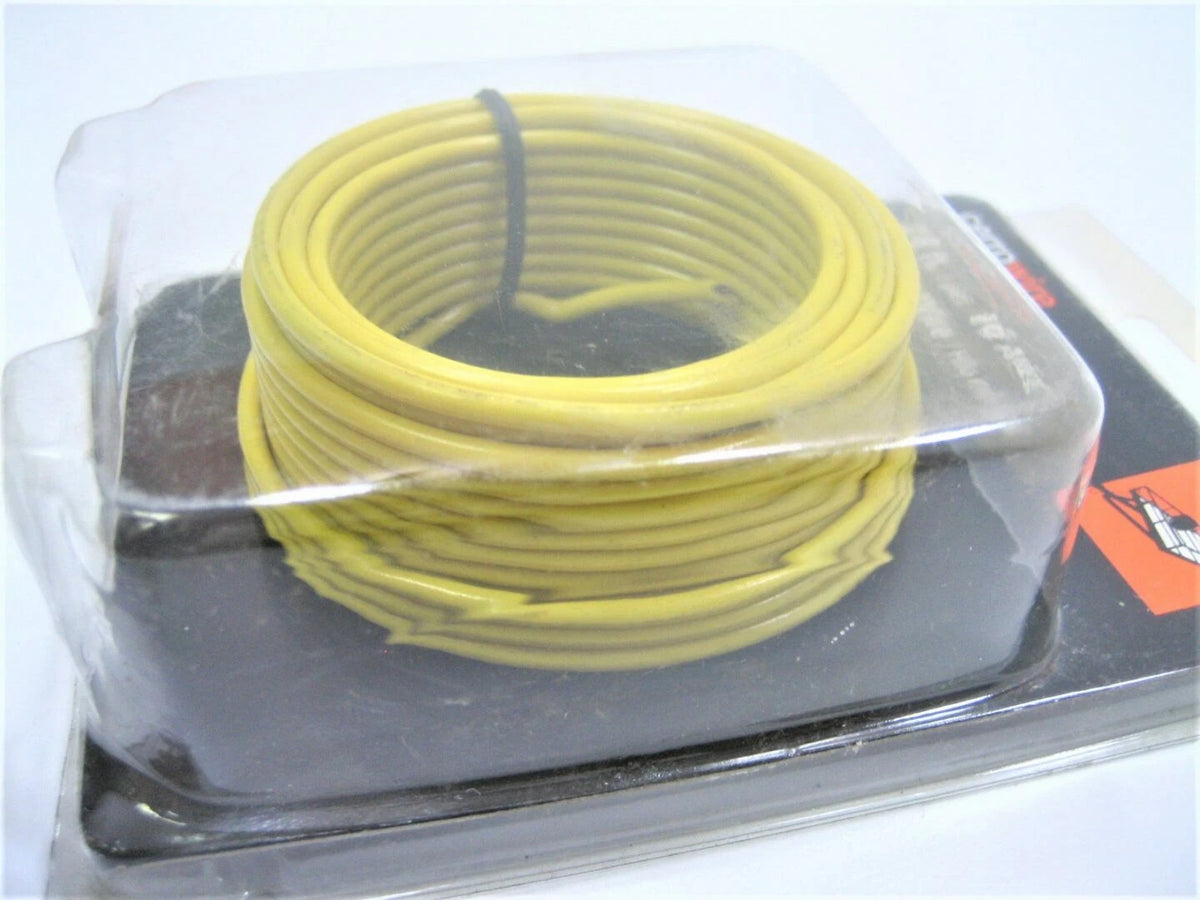 24ft 16 AWG Yellow Primary Wire for Marine Boat Trailer (Multi-Application)