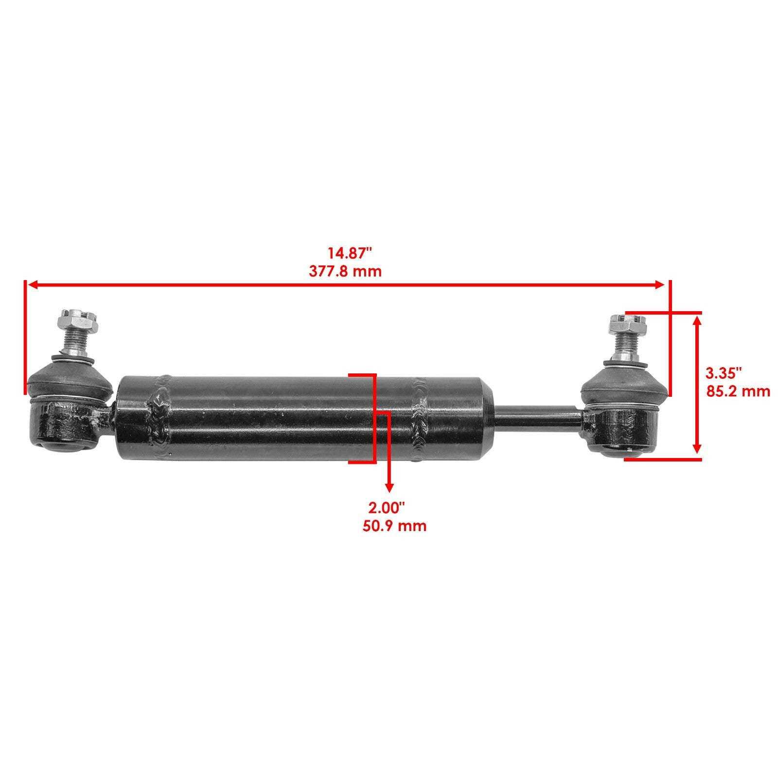 Front Axle Hydraulic Cylinder Replacement for John Deere X750 X754 (2005–2018)