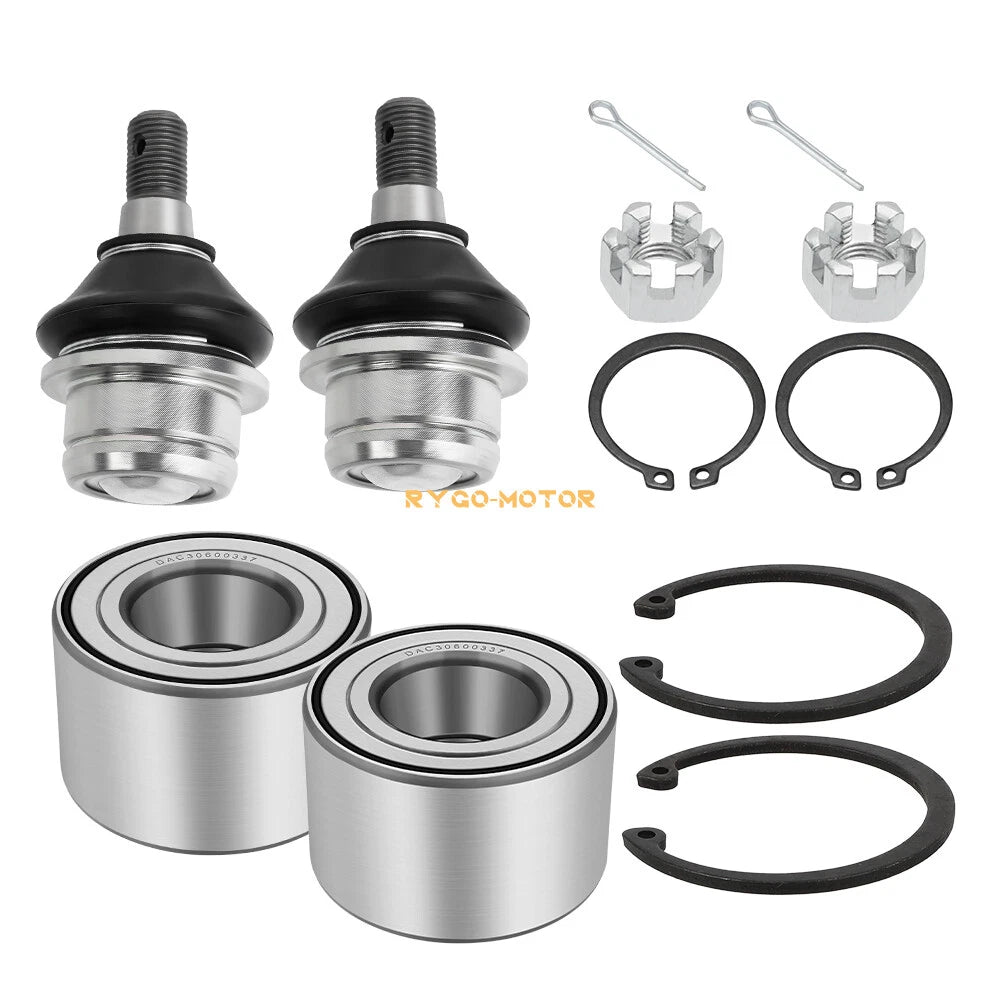 Front Ball Joint + Wheel Bearing for Kawasaki Mule Pro FXT DXT DX FX KAF820 1000