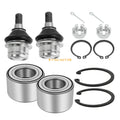 Front Ball Joint + Wheel Bearing for Kawasaki Mule Pro FXT DXT DX FX KAF820 1000