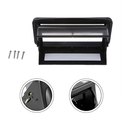 Waterproof Marine Stereo Cover for Ship RV - Splash Proof, Clear Front
