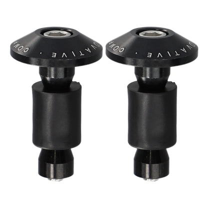 Bar Ends Aluminum Glue Black Grips Cap Handlebar Replacement