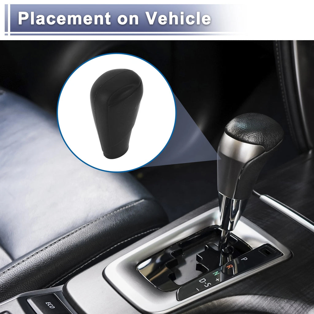 Automatic Gear Shift Knob Cover Black Silicone for Mazda 3 (2014–2019)