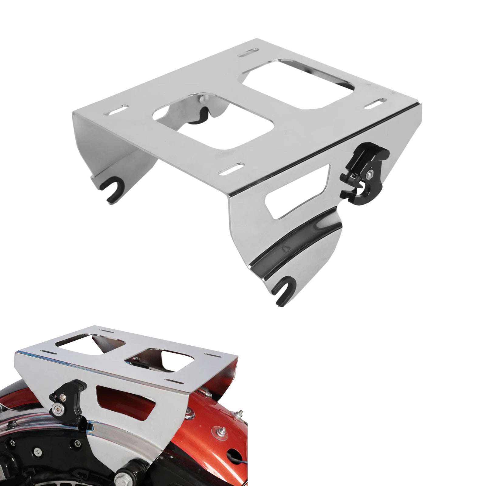 Detachables Solo Mounting Rack for Harley Electra Glide (2014–2025)
