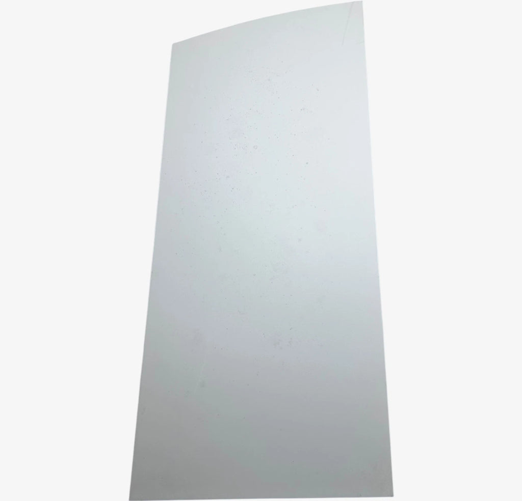 White Polycarbonate Marine Sheet Panel 29'' x 12 1/8'' x 1/2''
