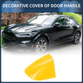Door Handle Cover Front Left for Ford Mustang (2015–2020) ABS Yellow
