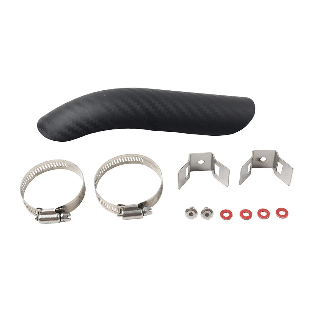 Universal Exhaust Muffler Pipe Heat Shield Cover with Clamp