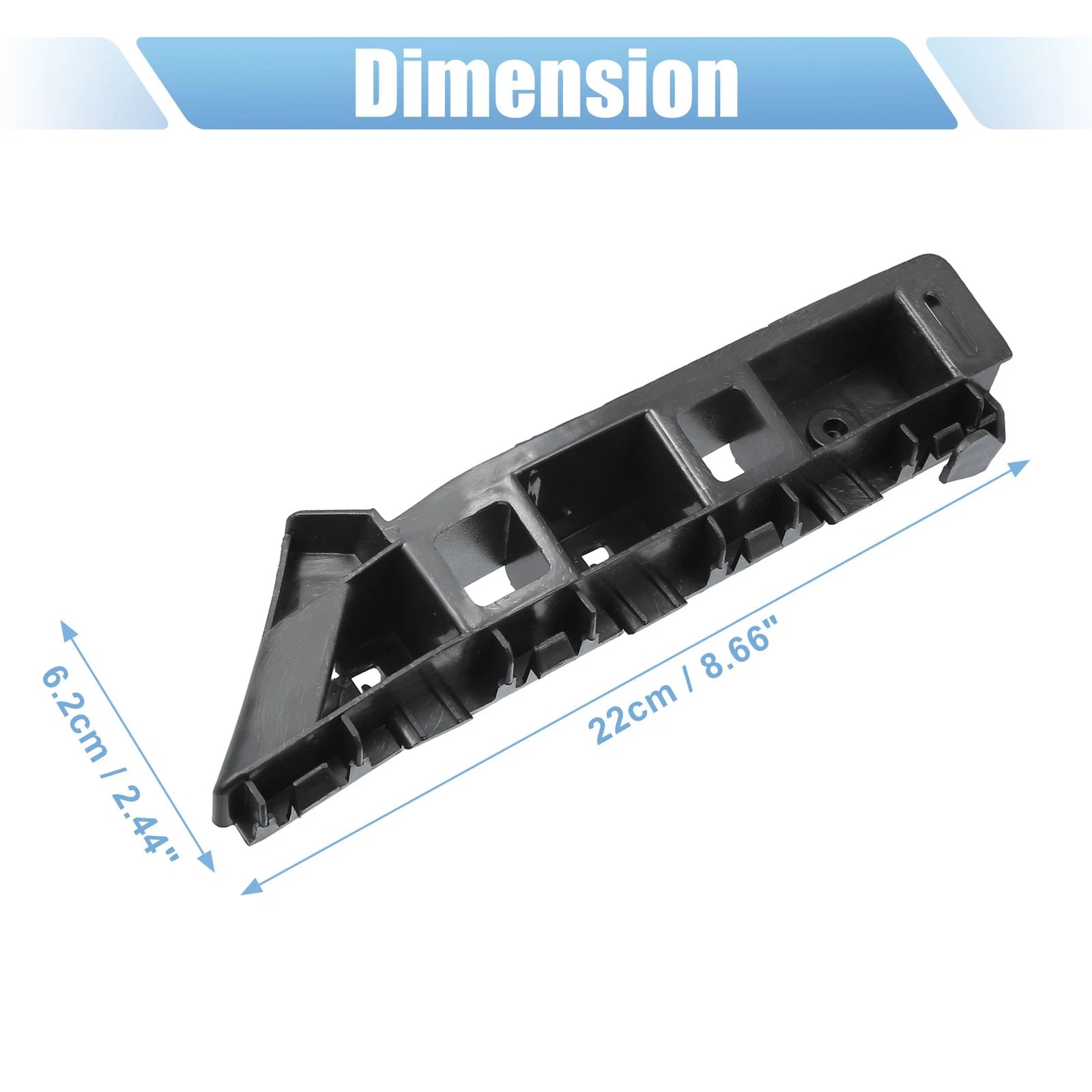 Front Left Side Bumper Cover Bracket Replacement for VW Passat (2012–2015)