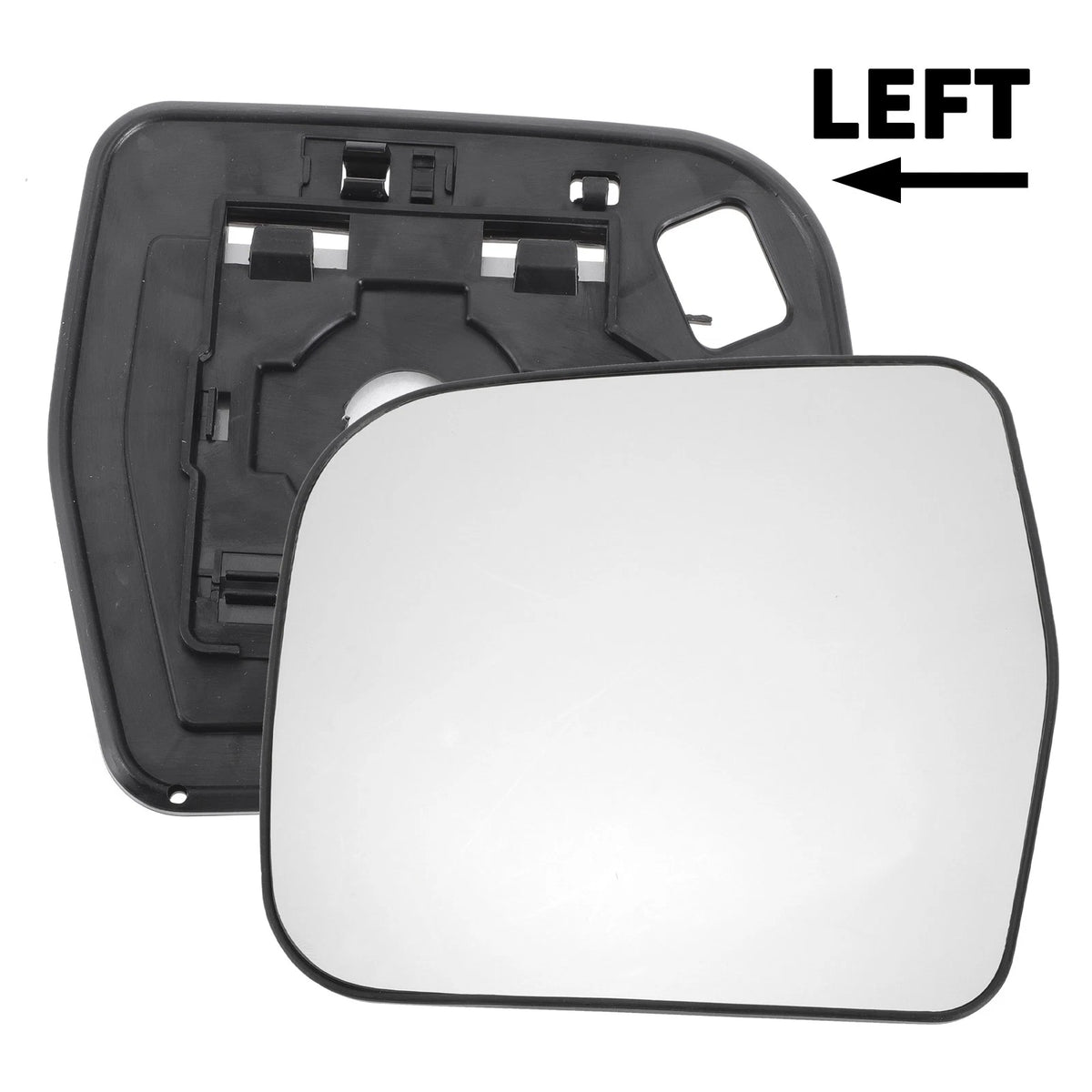 Left Passenger Side Non-heated Mirror Glass Replacement for Toyota Previa Estima (2006–2019)