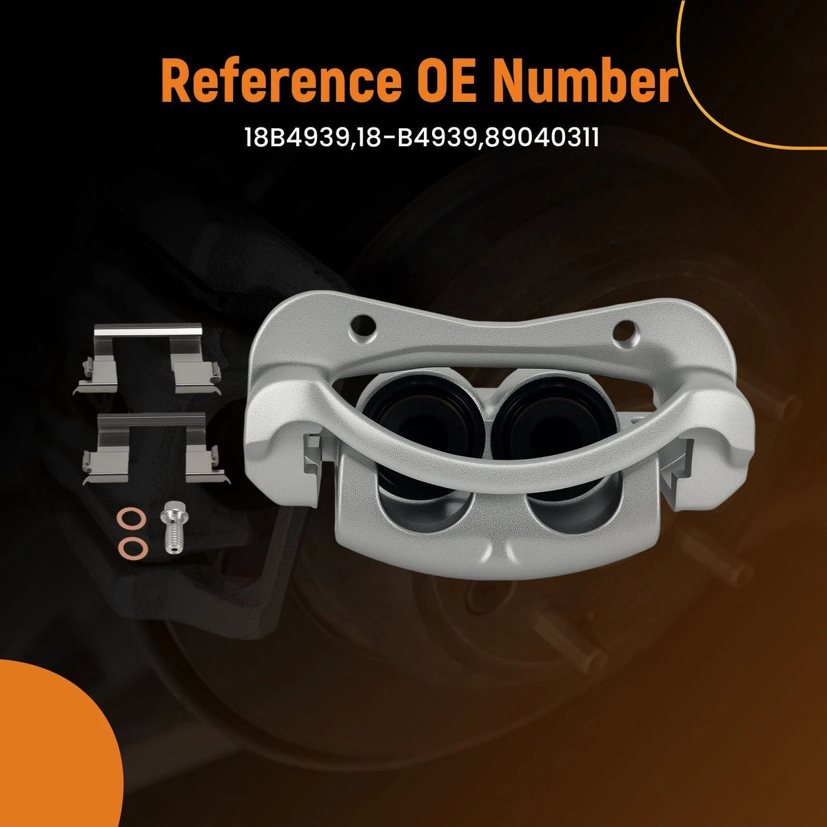 Front Left Disc Brake Caliper for Chevrolet Colorado, Pontiac G6 (2004–2008)