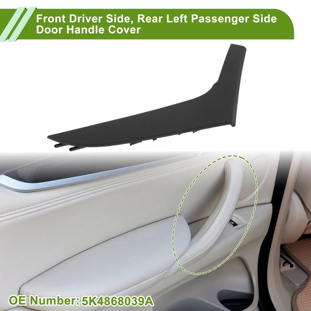 Door Panel Handle Pull Trim Cover for VW Golf 6 GTI MK6 (2009–2013) No.5K4868039A
