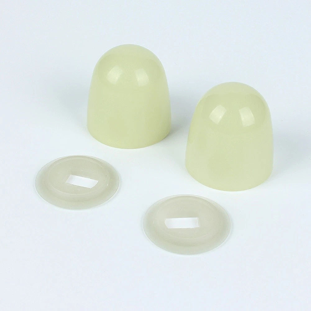 Glow in the Dark Toilet Decorative Screw Covers for Standard Toilets
