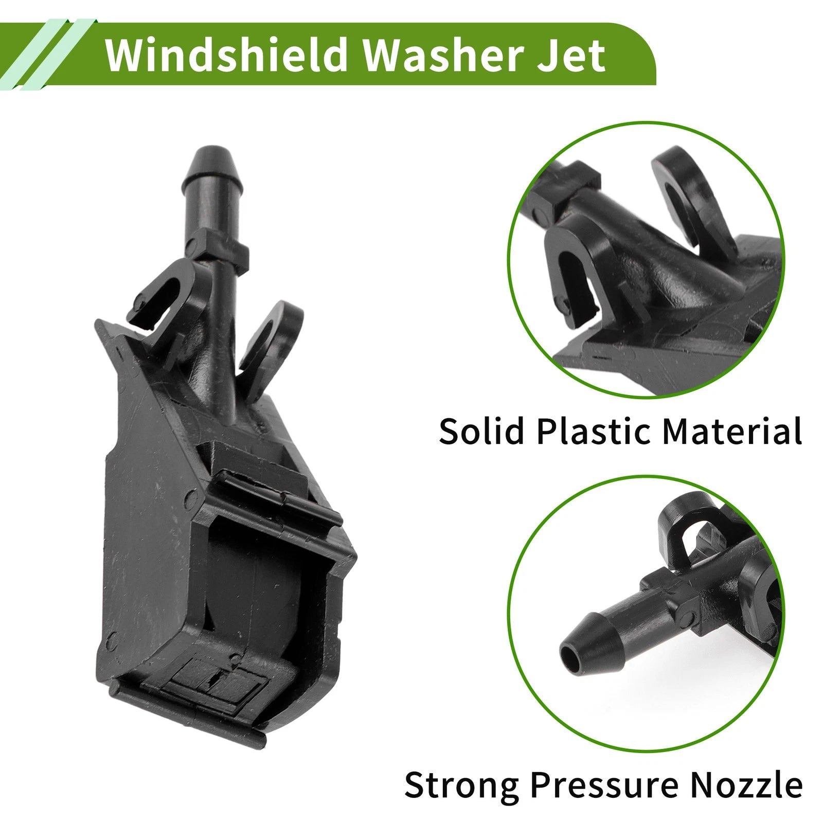 Windshield Washer Nozzle Set for Volkswagen (No. 6E0955985)