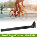 Bike Seat Post 27.2x350mm Replacement Lightweight for Universal Fit (1990–2026)