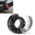 Helmet Hook Holder for Motorcycle ATV (21-28mm Handlebar) Silver