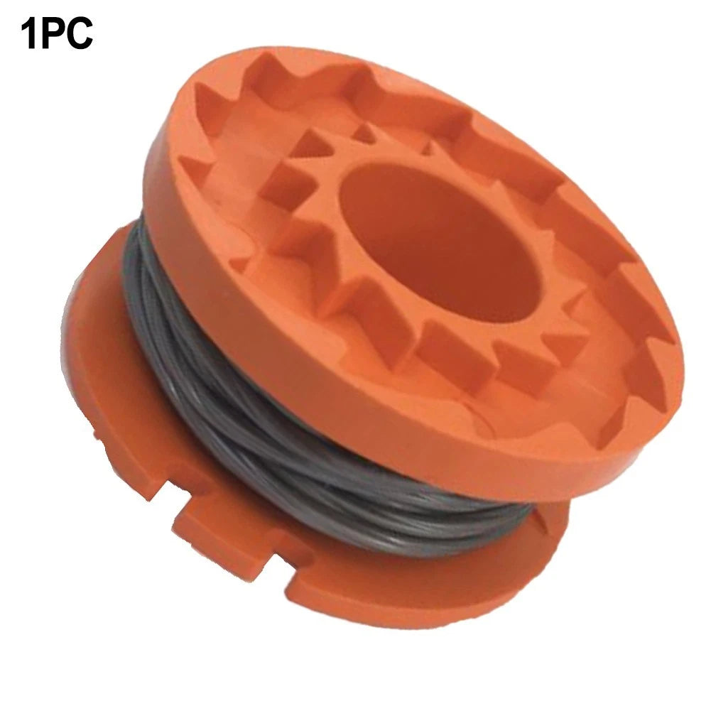 Mower Spool for Garden Mower (Automatic, Flexible, Orange)