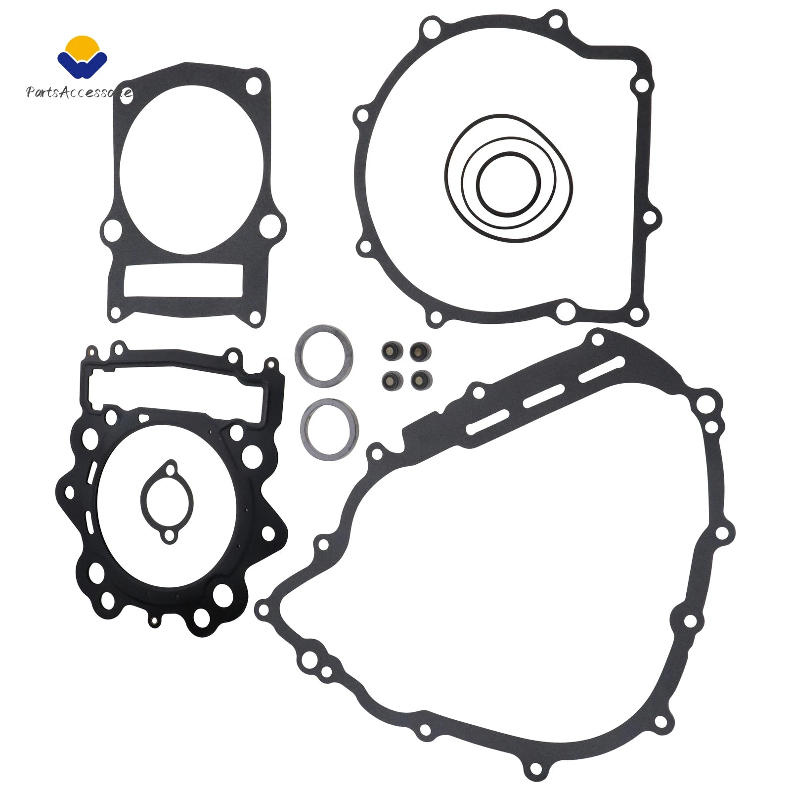 Complete Top End Head Gasket Kit for Yamaha Grizzly YFM700, Rhino 700 (2007–2020)