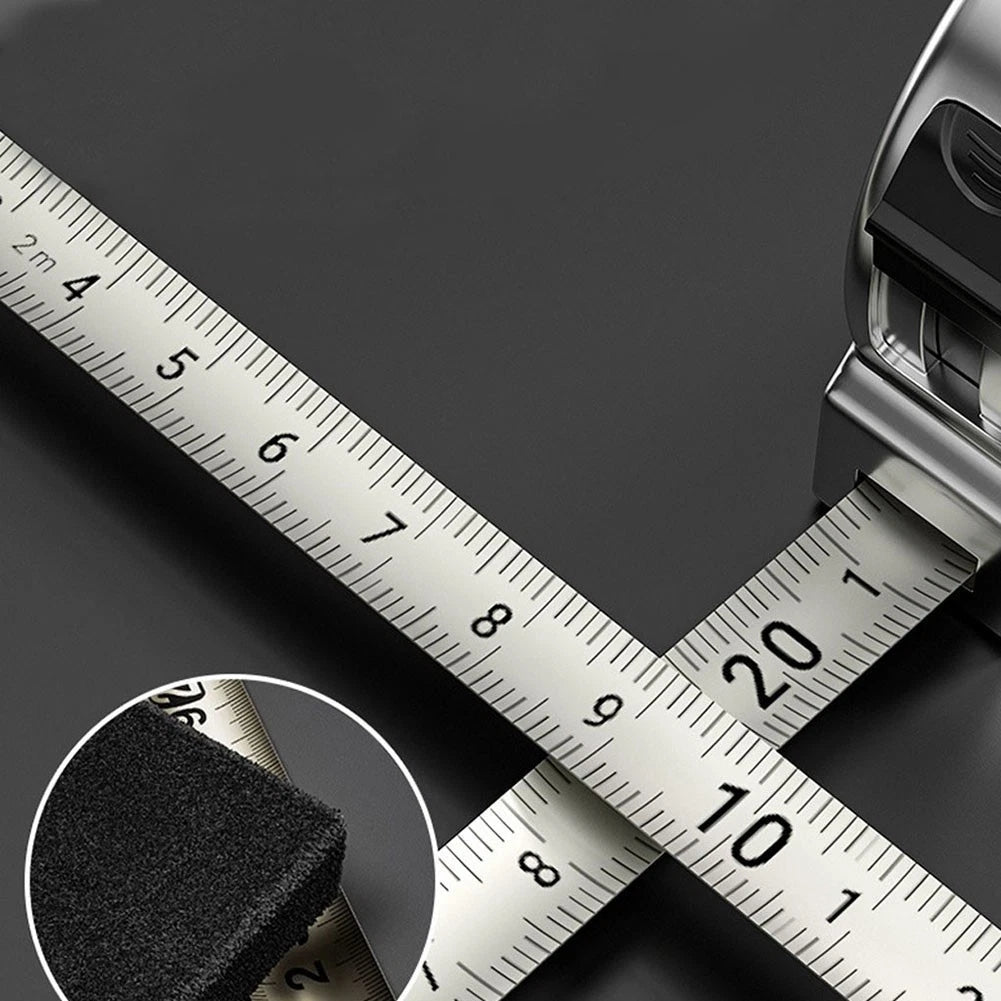 2 Meter Retractable Stainless Steel Tape Measure Metric Ruler