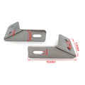 Stainless Steel Saddlebag Support Bracket Struts for Harley Touring (1985–2008)