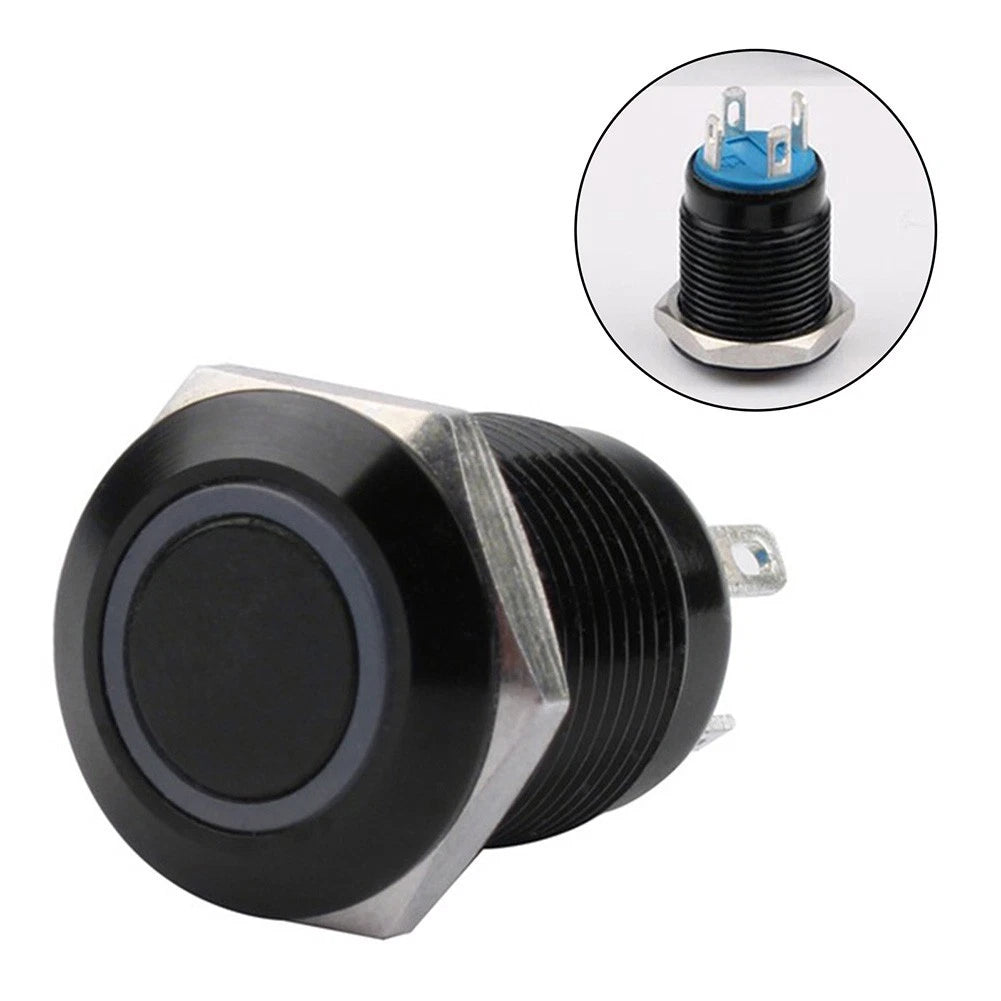 12mm Metal Button Switch with Light for Universal Applications