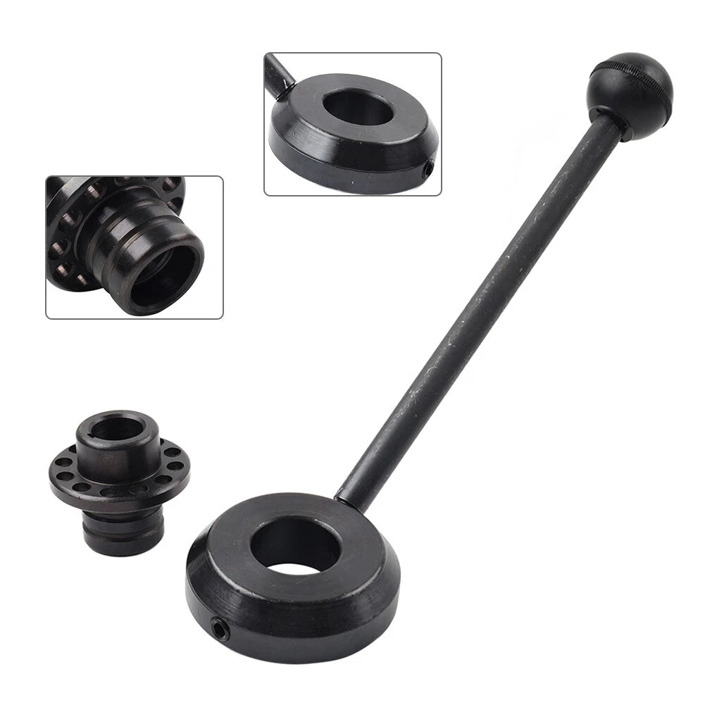 Quill Feed Handle + Bracket for Bridgeport Milling Machine (CNC Vertical Mill)