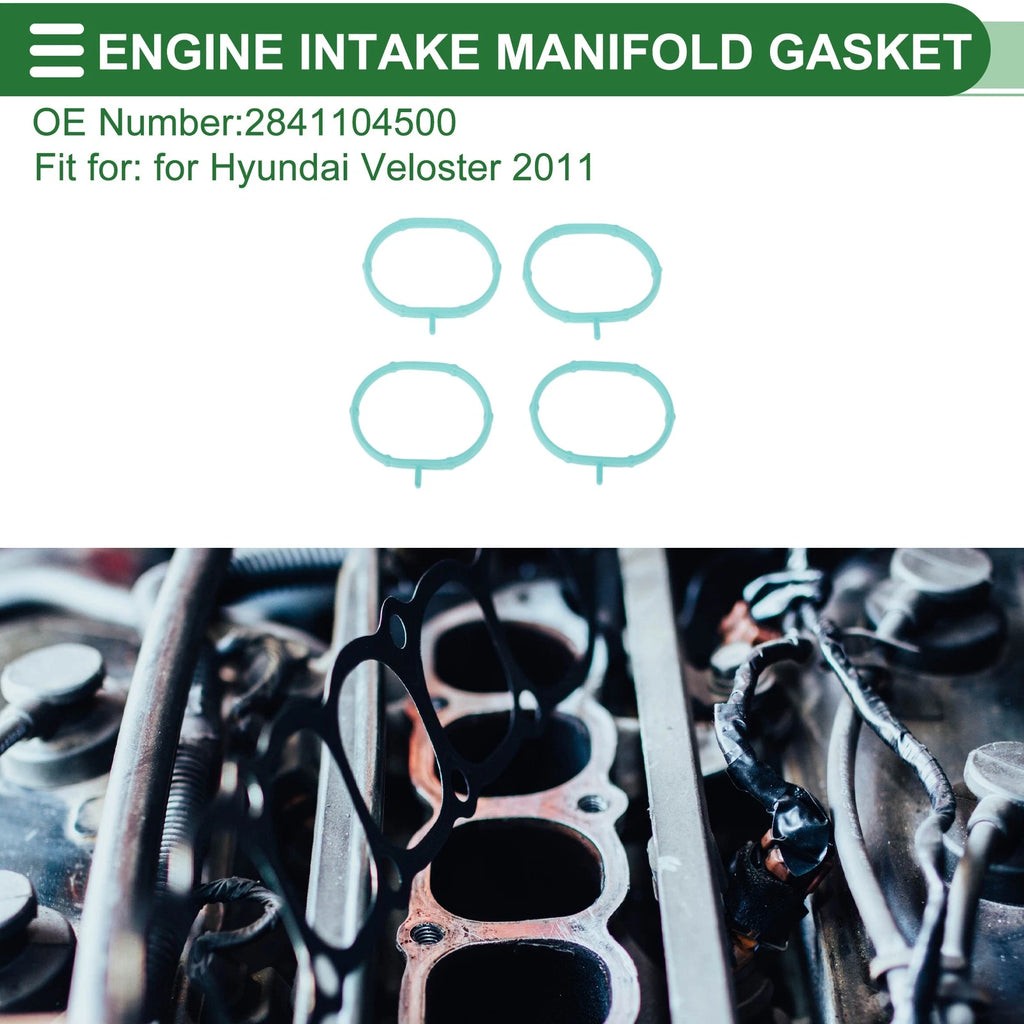 Engine Intake Manifold Gasket Replacement for Hyundai Veloster (2011–2017)