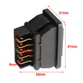 12V 5-Pin DPDT Switch for Door Glass Control