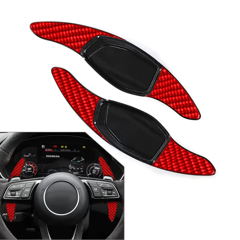 Steering Wheel Shift Paddle Extensions for Audi RS3 RS4 RS5 R8 TT RS (2012–2021)