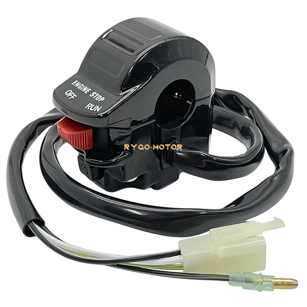 Left Handle Switch Start Kill Stop Button for Suzuki Quadsport 80 LT80 (1987–2006)