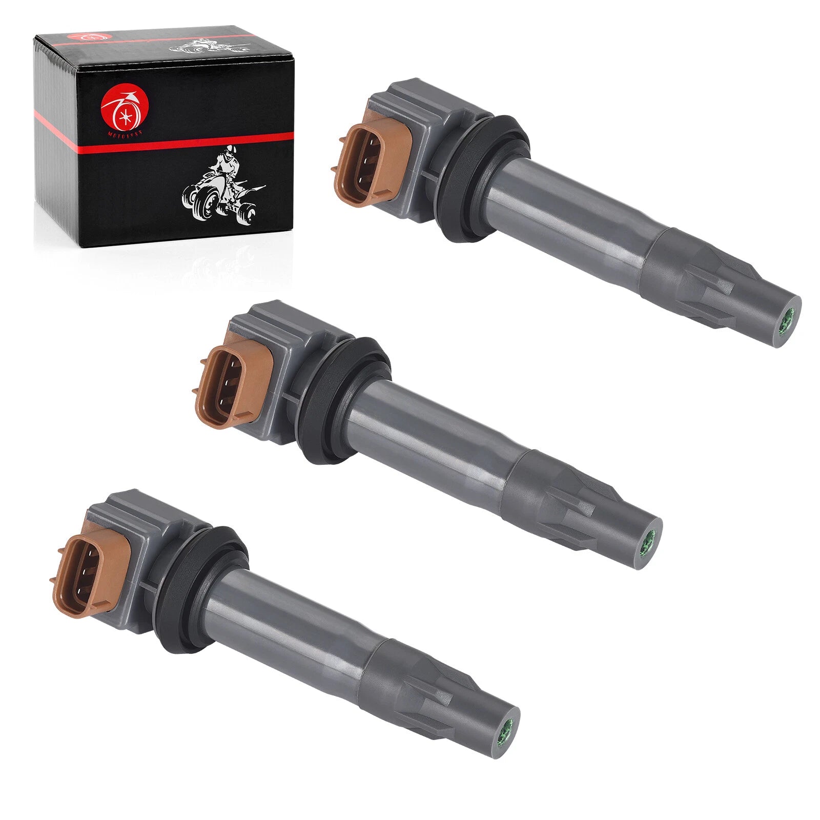 3Pcs Ignition Coil for Can-Am Maverick X3 Max R RR Turbo (2017–2022)