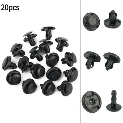 20 Piece Fender Splash Shield Push Rivet Clips for Toyota