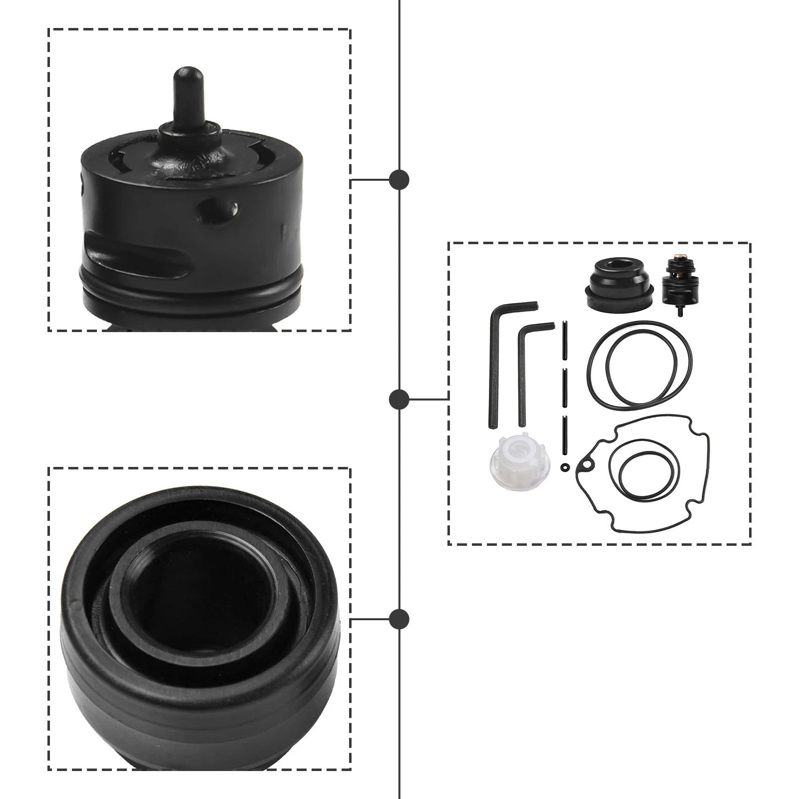 Replacement Nailer Overhaul Kit for Porter Cable RN175A Type 1 (N/A)