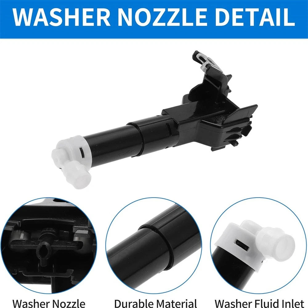 Right Headlight Washer Nozzle Jet Sprayer for Toyota Prius (2011–2015)