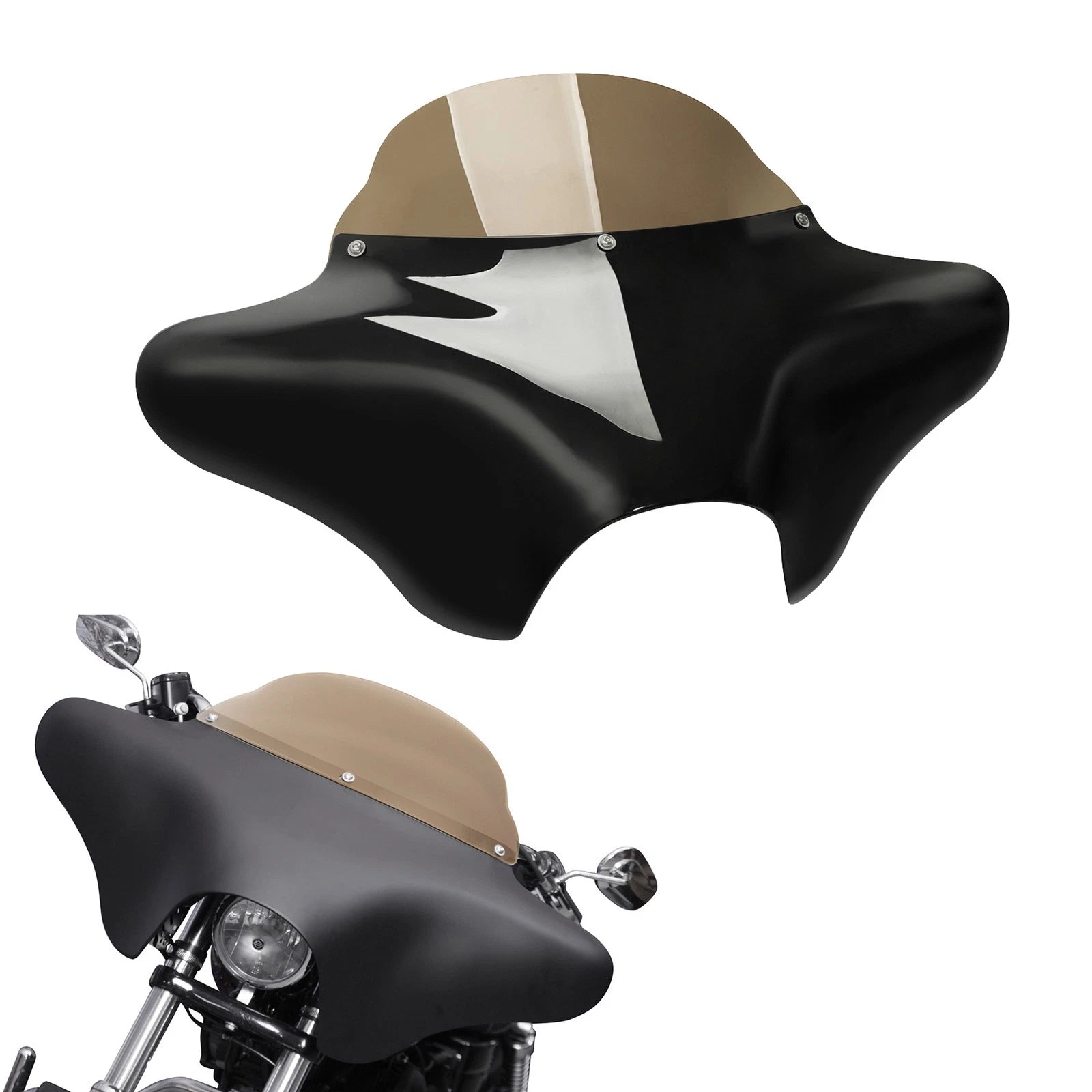 Batwing Fairing Windshield for Honda Shadow ACE VT1100C2 (1995–2000)