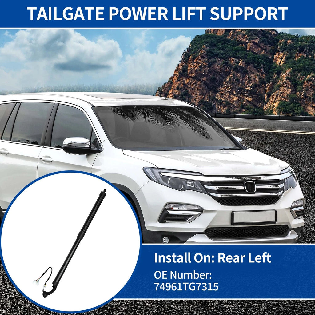 Rear LH Tailgate Power Lift Support Replacement for Honda Pilot (2016–2017)