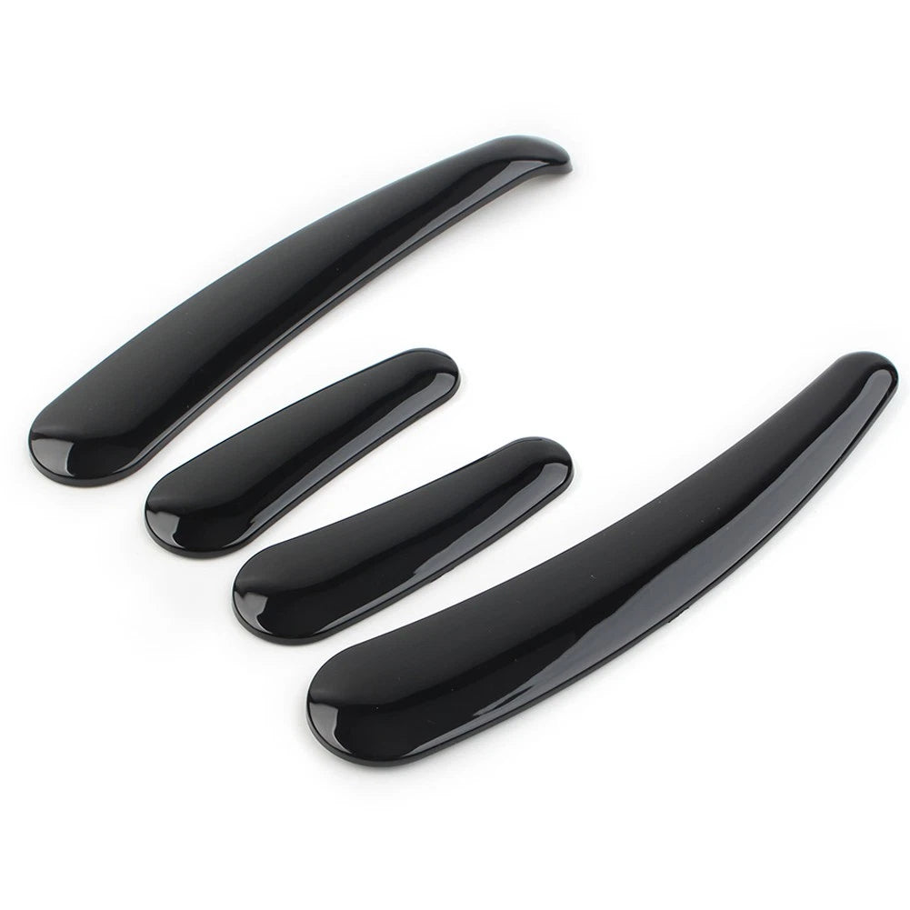 4Pcs Curved Swingarm Frame Insert Set For Harley Softail Models 2008-up Plastic