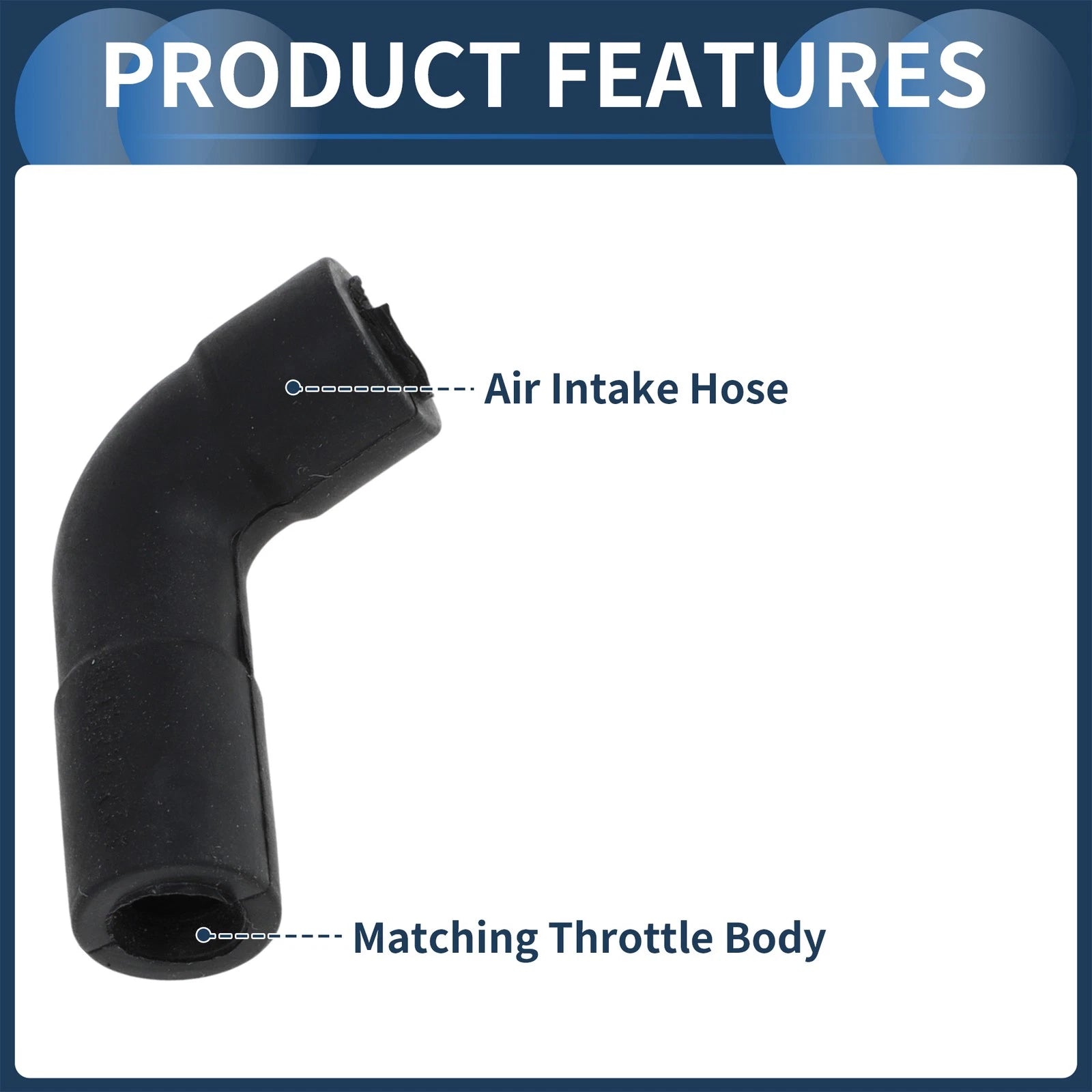 Engine Air Intake Hose Replacement for Mercedes-Benz C-Class C230 (2003–2005)