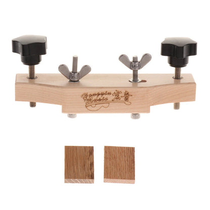 Set of 2 Guitar Bridge Clamps for Luthier Repair Tools