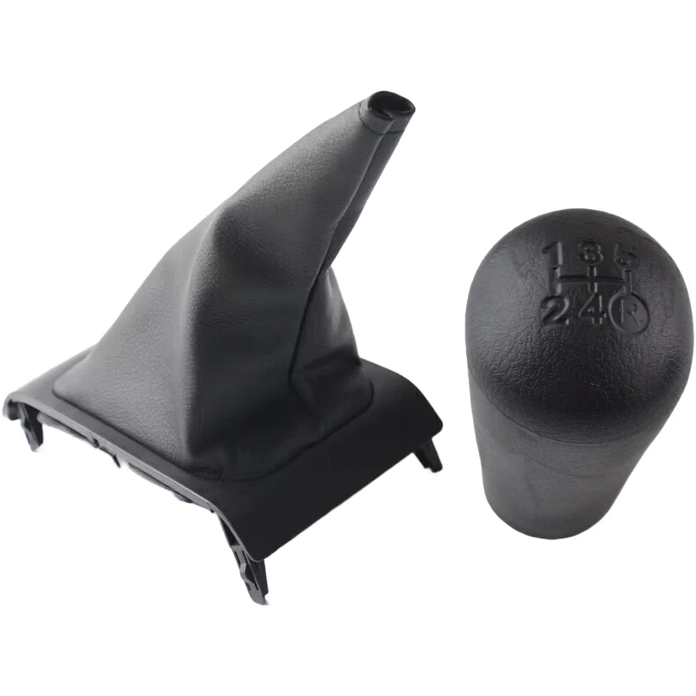 Shift Boot and Knob for Toyota Sienna (2014) Black Leather