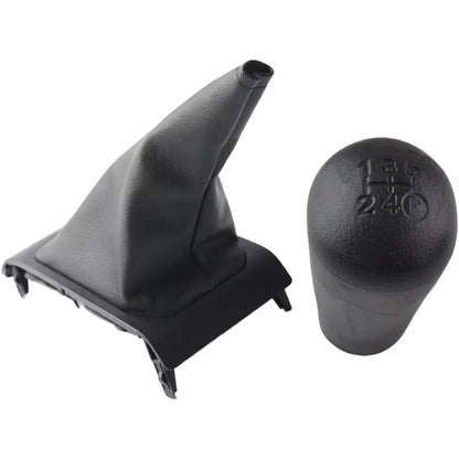 Shift Boot and Knob for Toyota Sienna (2014) Black Leather