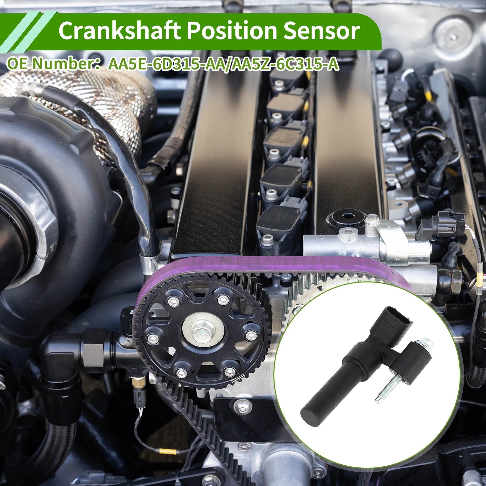Crankshaft Position Sensor for Ford Explorer 3.5L (2011–2019) Replacement