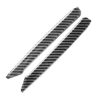 Black Carbon Fiber Central Console Side Cover Trim for Subaru Forester (2009–2013)