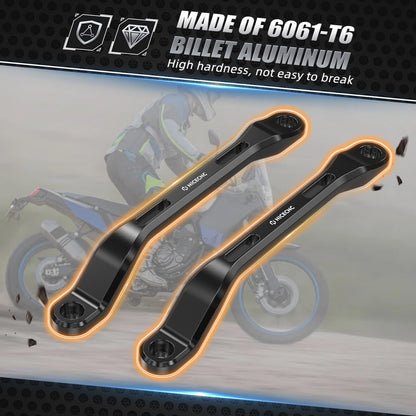 Passenger Rear Grab Handle Set for Yamaha Tenere 700 XTZ700 (2019–2024)