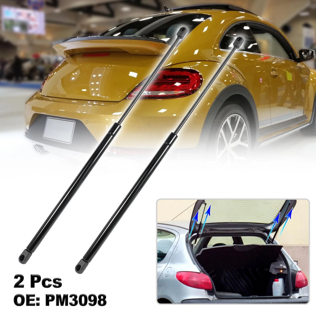 2pcs Rear Trunk Lift Supports Struts Shocks for Volkswagen Beetle (1998–2010)