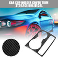 Car Cup Holder Cover Trim Storage Box Decal for Audi A4 B8 (2005–2015)