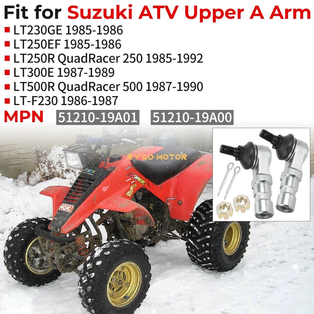 2X Upper Ball Joint for Suzuki (51210-19A01, 51210-18A00, 51210-19A00, 51210-24501)