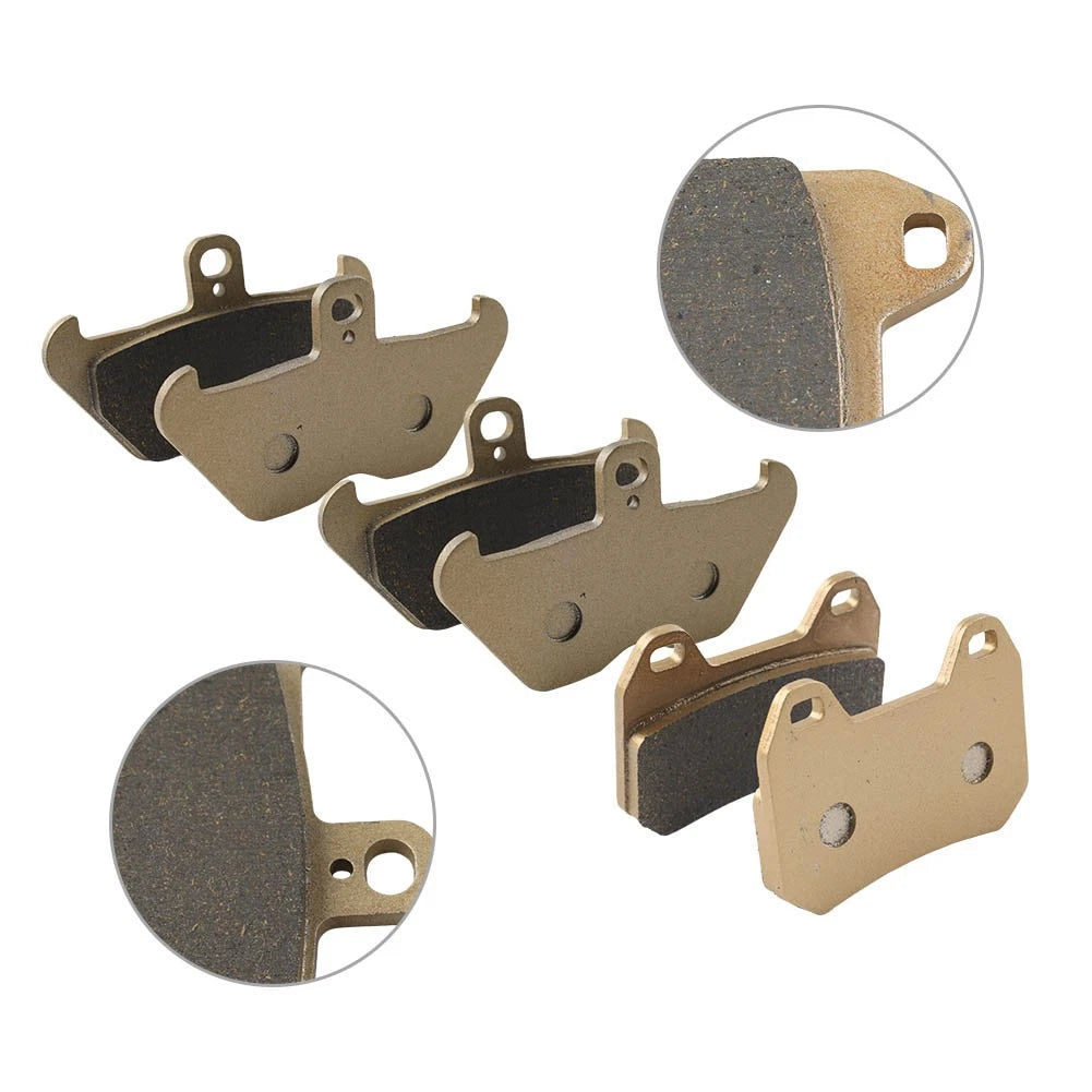 Front Rear Brake Pads for BMW K1200 LT (1997–2000) Integral ABS STD
