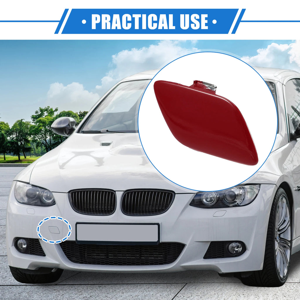 Tow Hook Eye Hole Cover Cap Replacement for BMW E92 E93 (2007–2010)